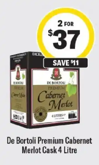 De Bortoli Premium Cabernet Merlot Cask