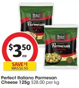 Coles Perfect Italiano Parmesan Cheese offer
