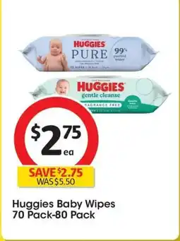 Coles Huggies Baby Wipes offer