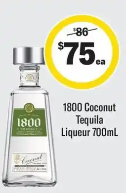 Coles 1800 Coconut Tequila Liqueur offer
