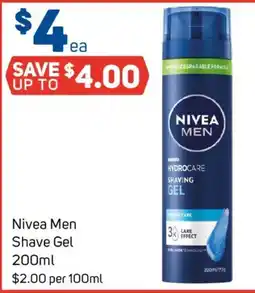 Foodland Nivea Men Shave Gel offer