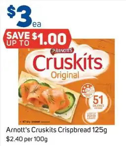 Foodland Arnott's Cruskits Crispbread offer
