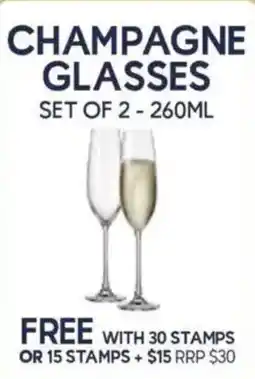 Drakes Champagne Glasses offer