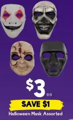 Drakes Halloween Mask Assorted offer
