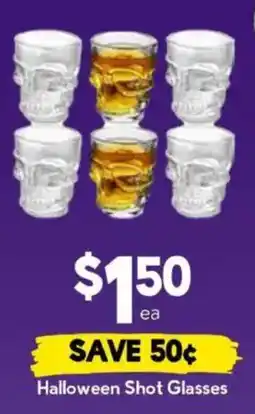 Drakes Halloween Shot Glasses offer