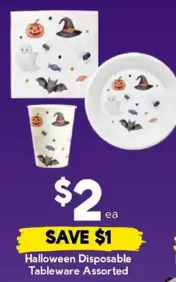 Drakes Halloween Disposable Tableware Assorted offer