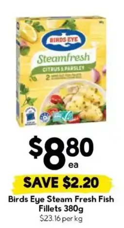 Drakes Birds Eye Steam Fresh Fish Fillets offer