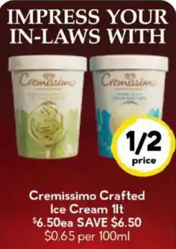 Drakes Cremissimo Crafted Ice Cream offer