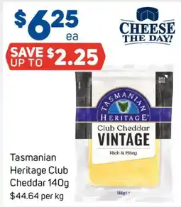 Foodland Tasmanian Heritage Club Cheddar offer