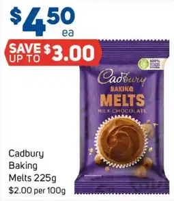 Foodland Cadbury Baking Melts offer