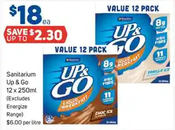 Foodland Sanitarium Up & Go offer