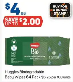 Foodland Huggies Biodegradable Baby Wipes offer