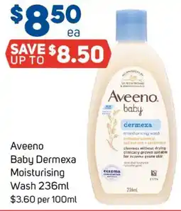 Foodland Aveeno Baby Dermexa Moisturising Wash offer