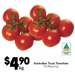 Drakes Australian Truss Tomatoes offer
