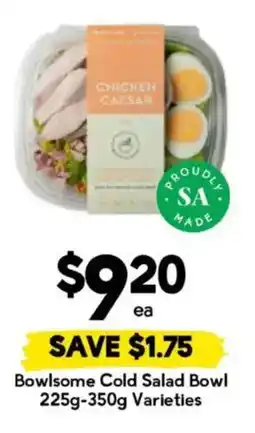 Drakes BowlSome Cold Salad Bowl offer
