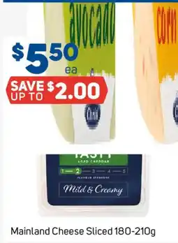 Foodland Mainland Cheese Sliced offer