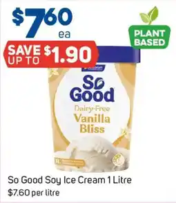 Foodland So Good Soy Ice Cream offer