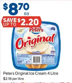 Foodland Peters Original Ice Cream offer