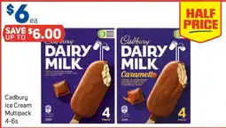 Foodland Cadbury Ice Cream Multipack offer