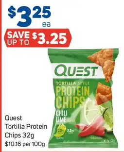 Foodland Quest Tortilla Protein Chips offer