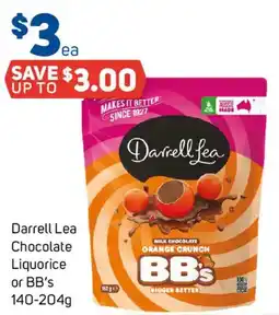 Foodland Darrell Lea Chocolate Liquorice or BB's offer