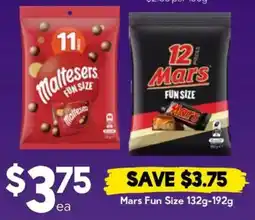 Drakes Mars Fun Size offer