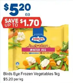 Foodland Birds Eye Frozen Vegetables offer