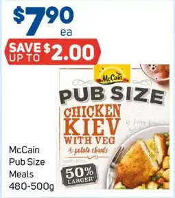 Foodland McCain Pub Size Chicken Kiev with Veg & potato chunks offer