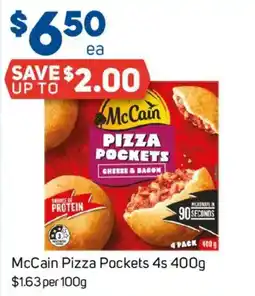 Foodland McCain Pizza Pockets offer