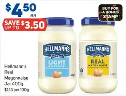 Foodland Hellmann's Real Mayonnaise offer