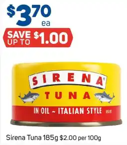 Foodland Sirena Tuna offer