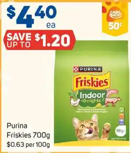 Foodland Purina Friskies Indoor Delights offer