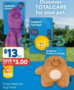 Foodland Purina Total Care Toys 1 Pack offer