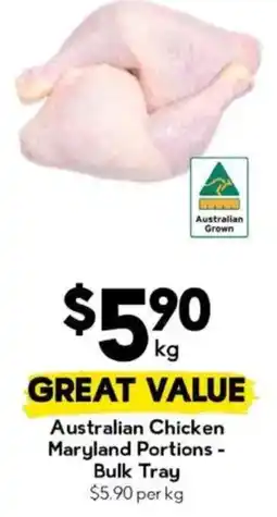 Drakes Australian Chicken Maryland Portions offer