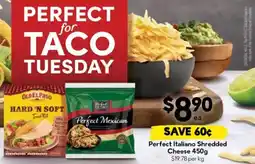 Drakes Perfect Italiano Shredded Cheese offer