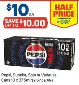 Foodland Pepsi Max offer