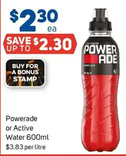 Foodland Powerade offer
