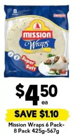 Drakes Mission Wraps offer