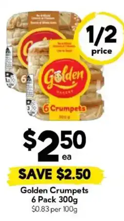 Drakes Golden Crumpets offer