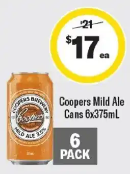 Liquorland Coopers Mild Ale offer
