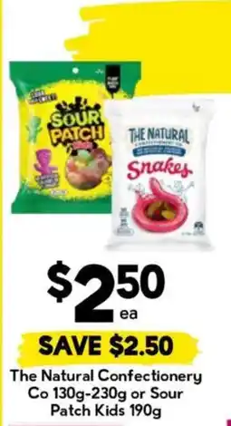 Drakes The Natural Confectionery Co or Sour Patch Kids offer