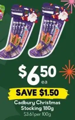 Drakes Cadbury Christmas Stocking offer