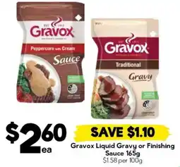 Drakes Gravox Liquid Gravy or Finishing Sauce offer