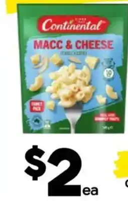 Drakes Continental Macc & Cheese offer