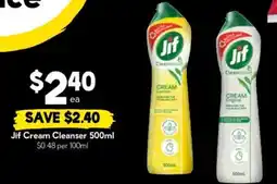 Drakes Jif Cream Cleanser offer