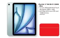 The Good Guys iPad Air 11" M4 Wi-Fi 128GB - Blue offer