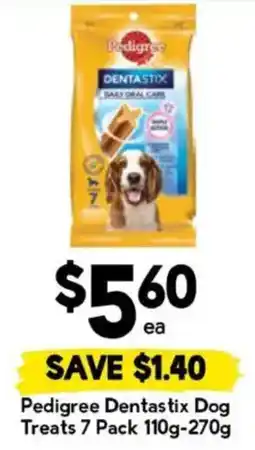 Drakes Pedigree Dentastix Dog Treats offer