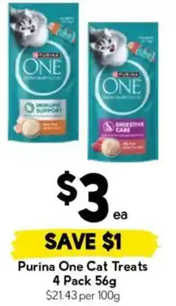 Drakes Purina One Cat Treats offer