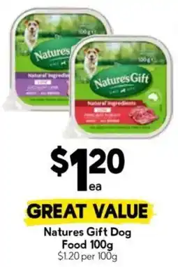 Drakes Natures Gift Dog Food offer