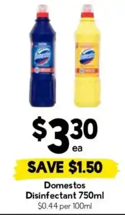 Drakes Domestos Disinfectant offer